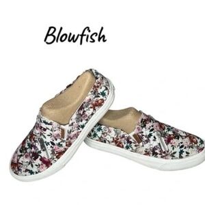 Floral Slip On Sneakers